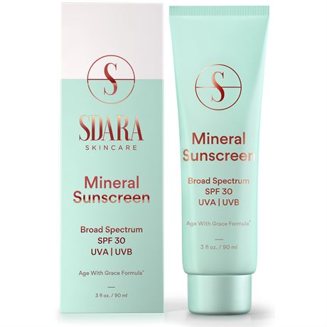 Sdara SPF 30 Mineral Sunscreen for Sensitive Skin